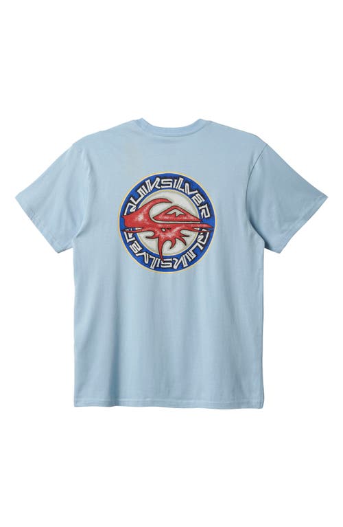 Quiksilver Omni Thorns Graphic T-shirt In Blue