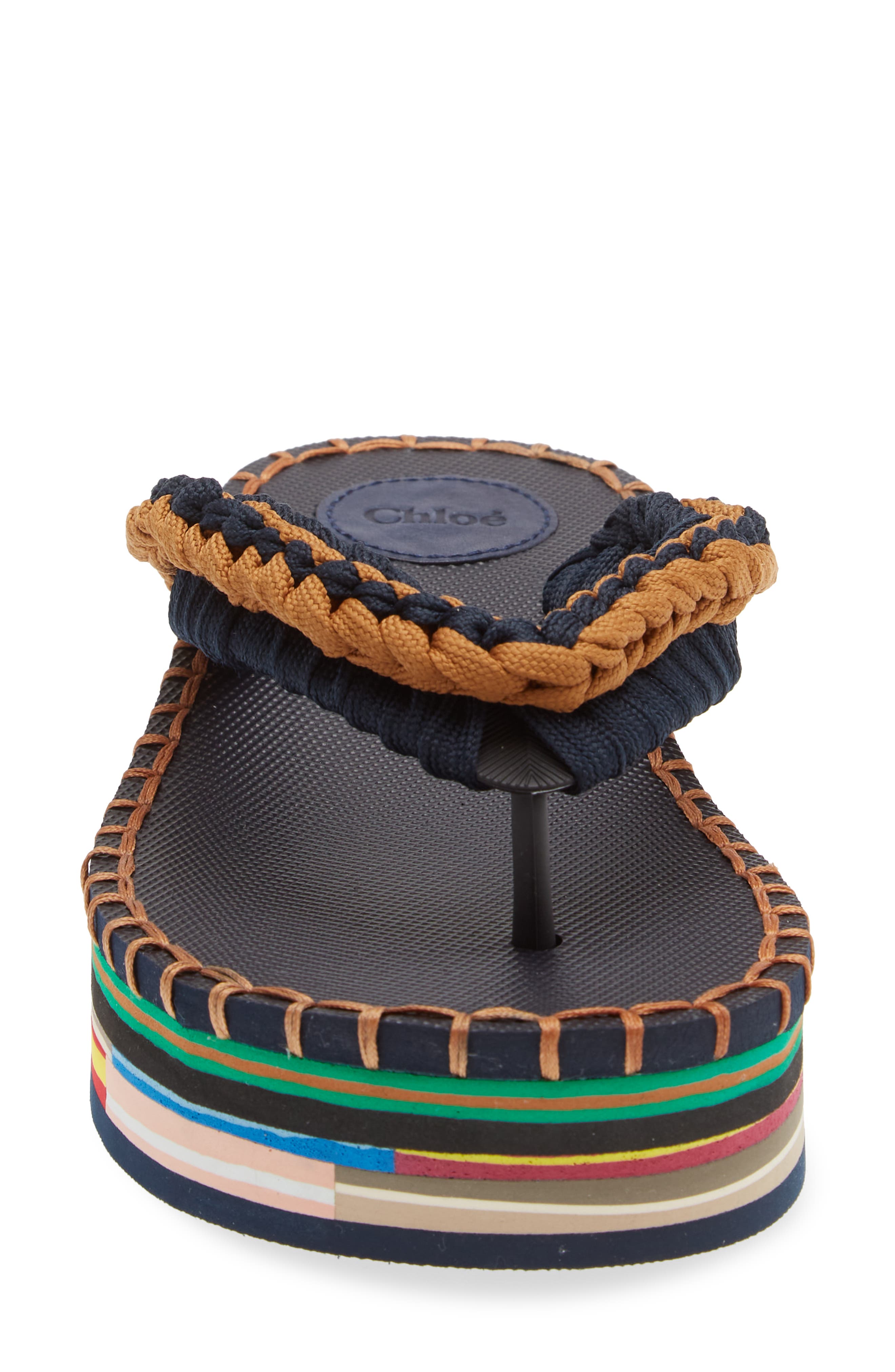 Chloé Lou Platform Flip Flop, Alternate, color, 