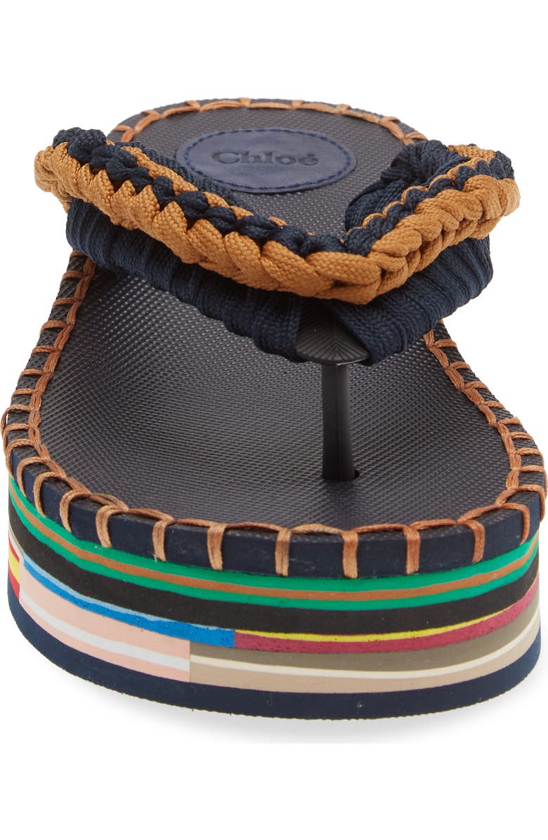 Chloé Lou Platform Flip Flop, Alternate, color,