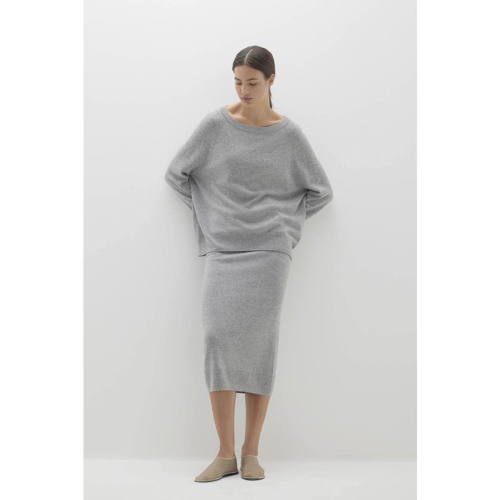 Naked Cashmere Azalea Cashmere Boatneck Sweater In Gray