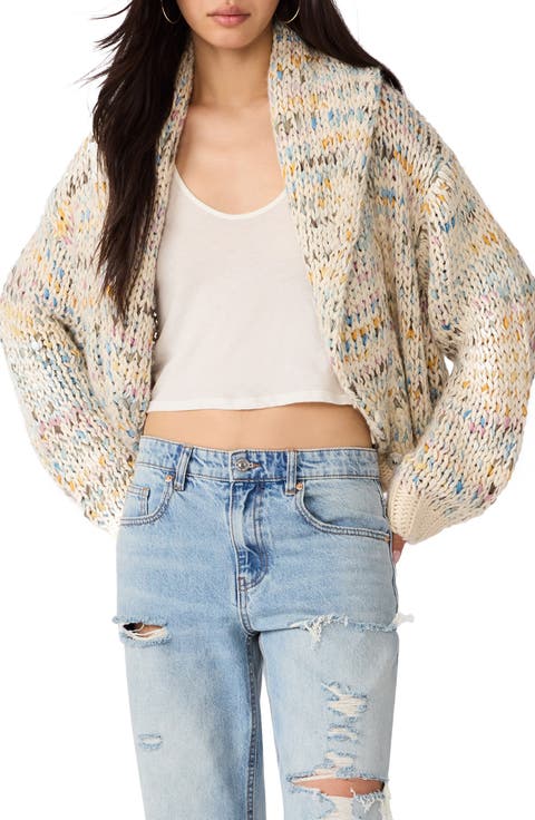 Enid Marled Shawl Collar Cardigan