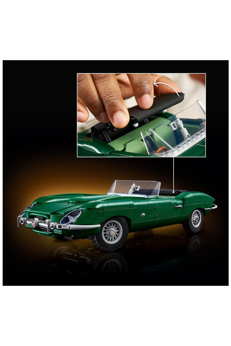 Icons Jaguar E-Type Building Set 10337, Alternate, color, MULTI