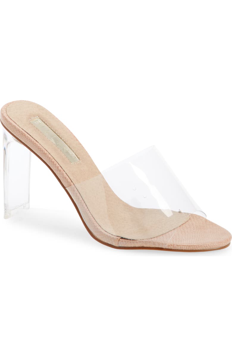 Billini Saskia Transparent Block Heel Sandal, Main, color,