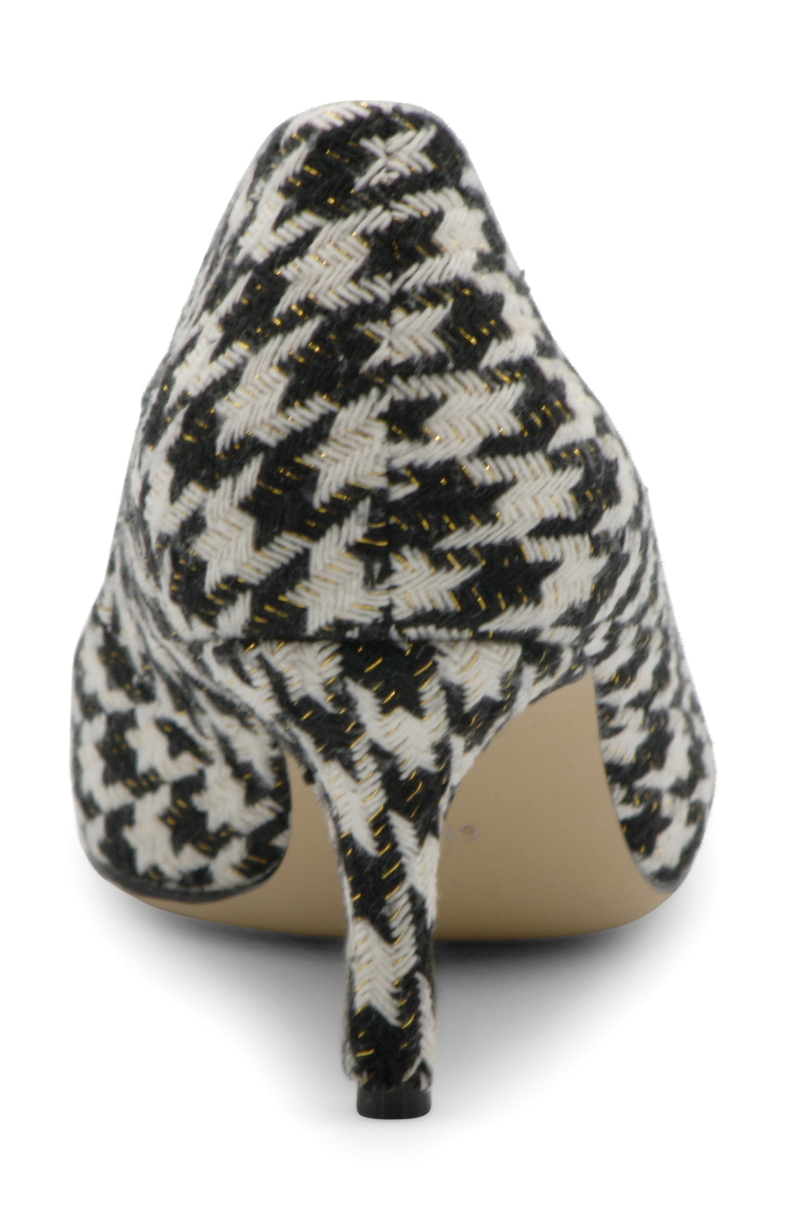 Charles by Charles David Angelica Pointed Toe Pump, Alternate, color, Black/ White