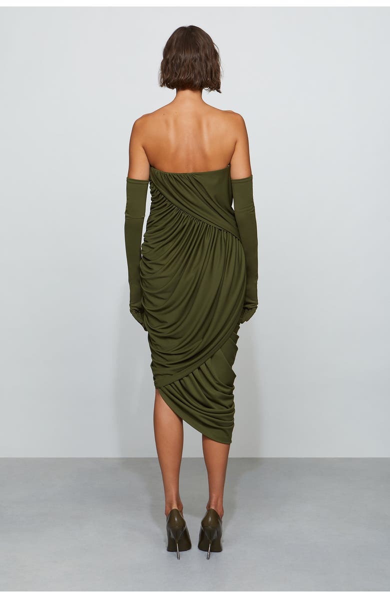 Et Ochs Spencer Midi Dress, Alternate, color, Moss