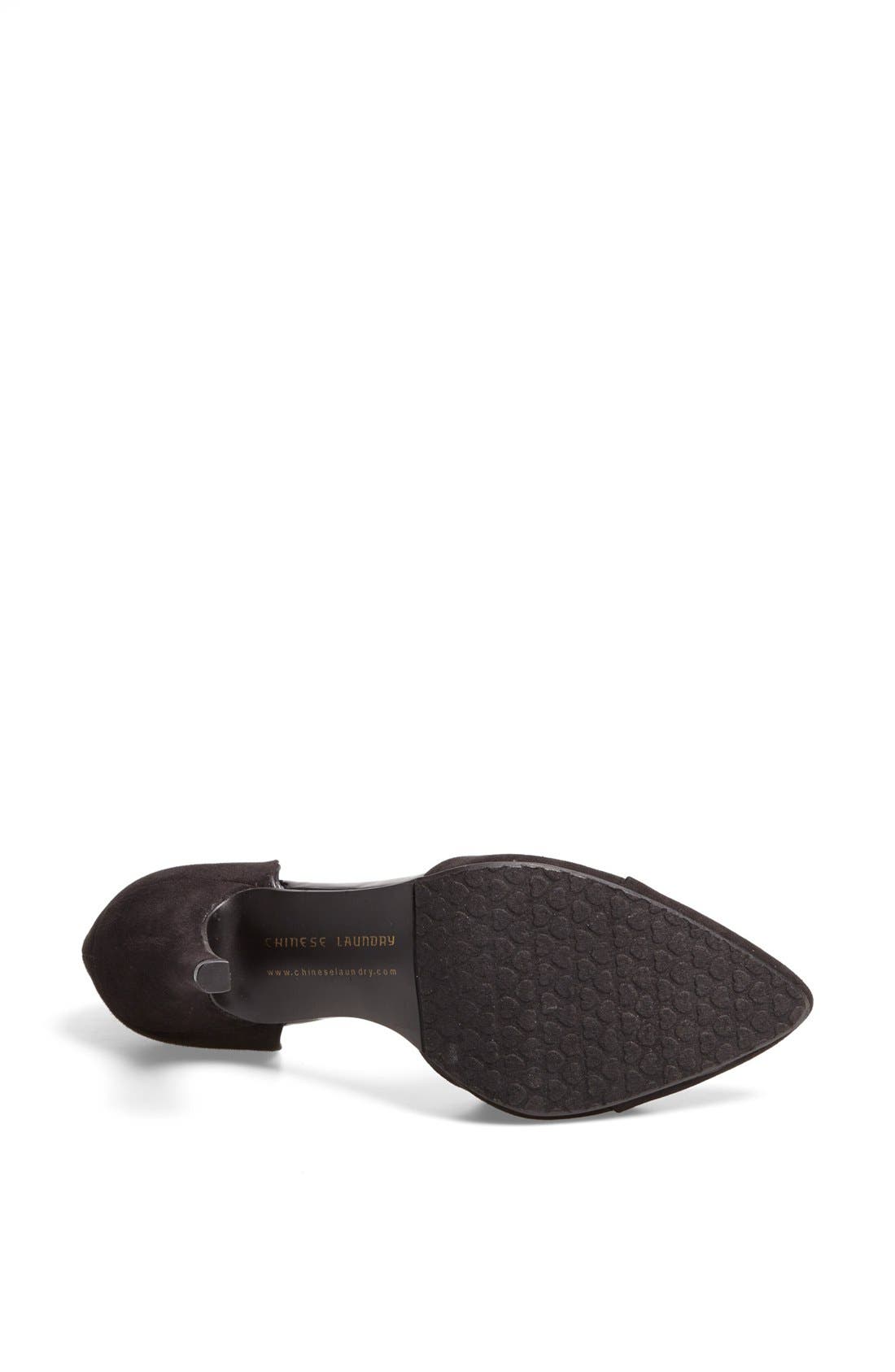 'Side Kick' Pump, Alternate, color, BLACK