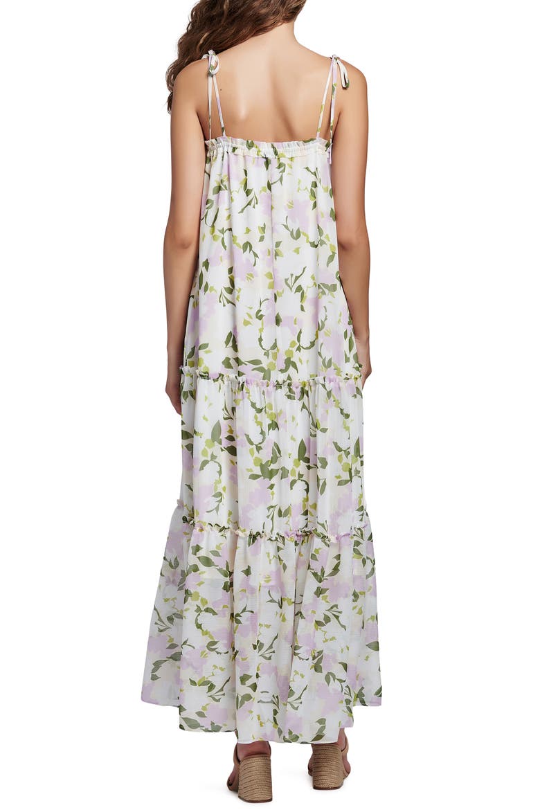 Sweet Pea Floral Maxi Dress, Alternate, color, LAVENDER FLORAL