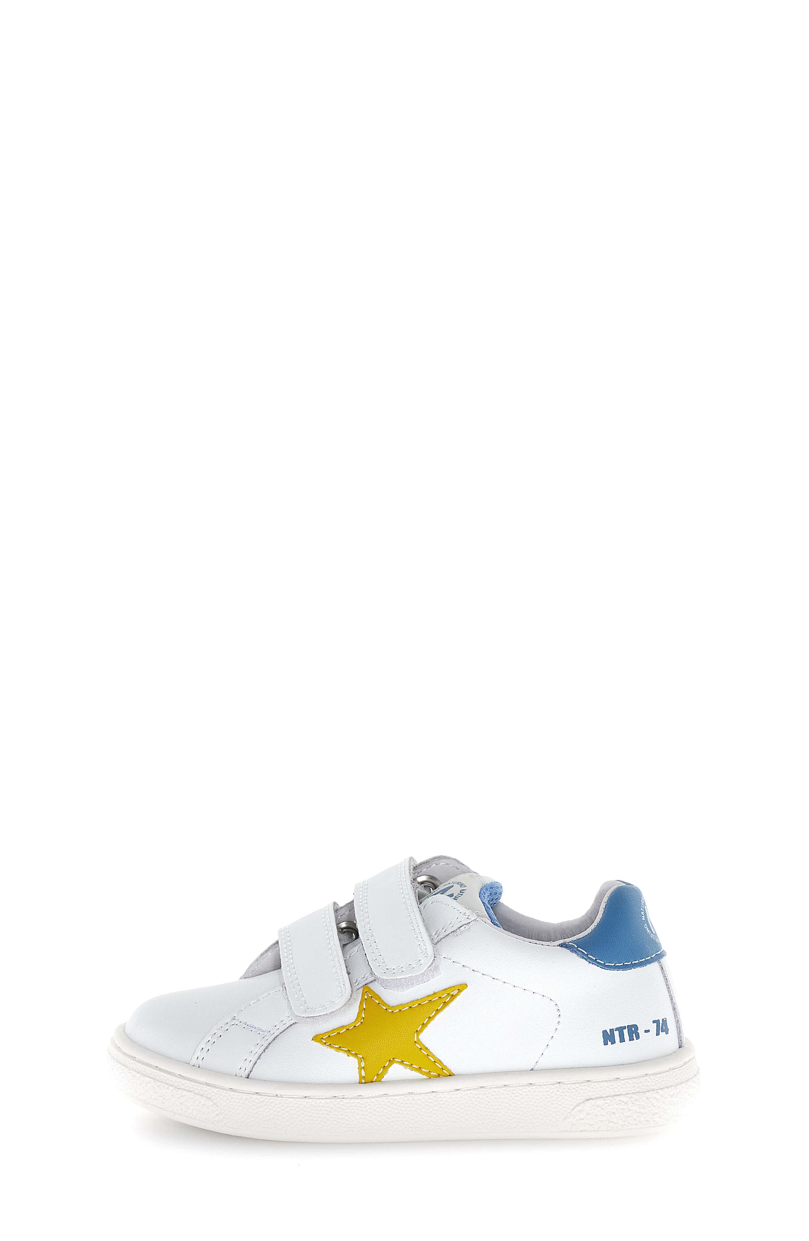 Naturino Kids' Pinn Sneaker, Alternate, color, White 1