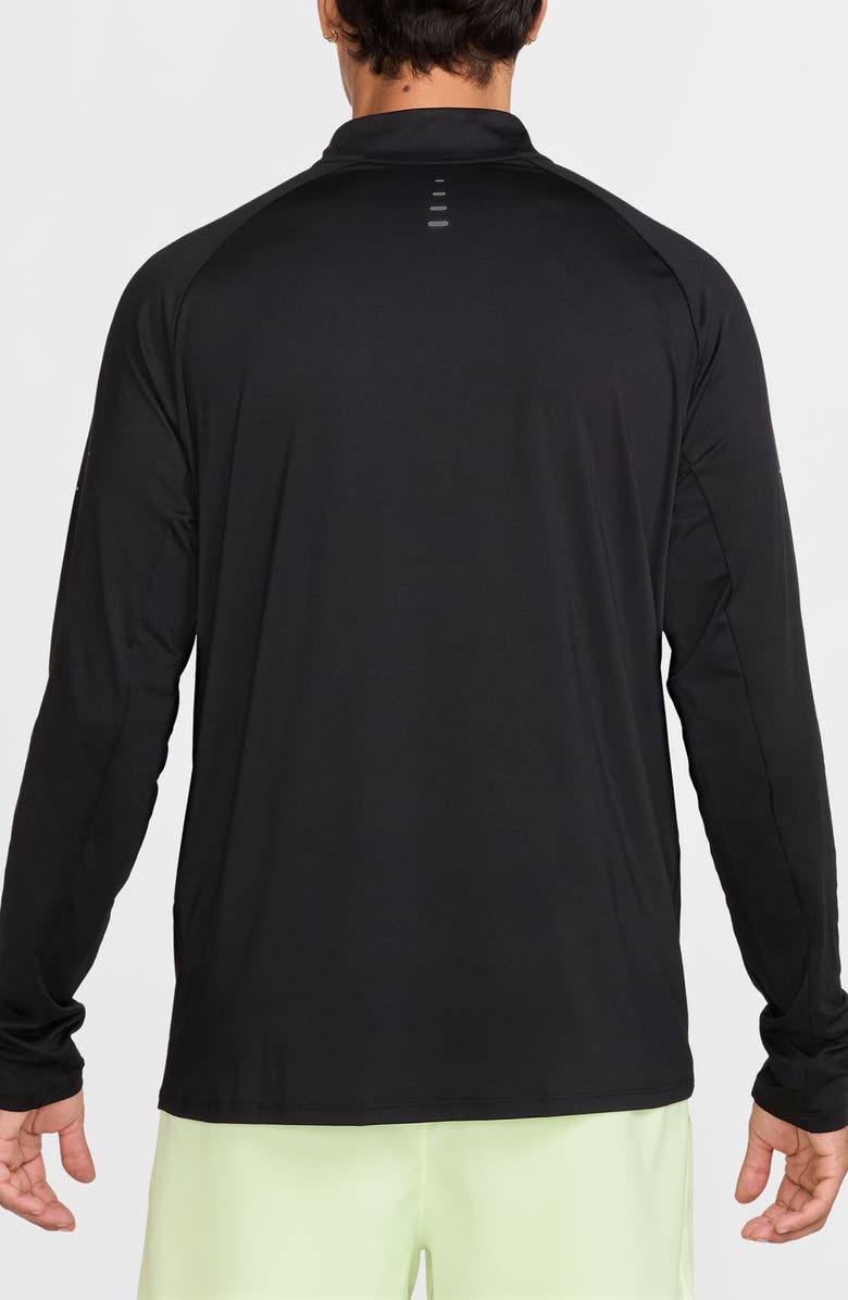Nike Dri-FIT Stride Half Zip Running Top, Alternate, color, 010 Black/Refsil