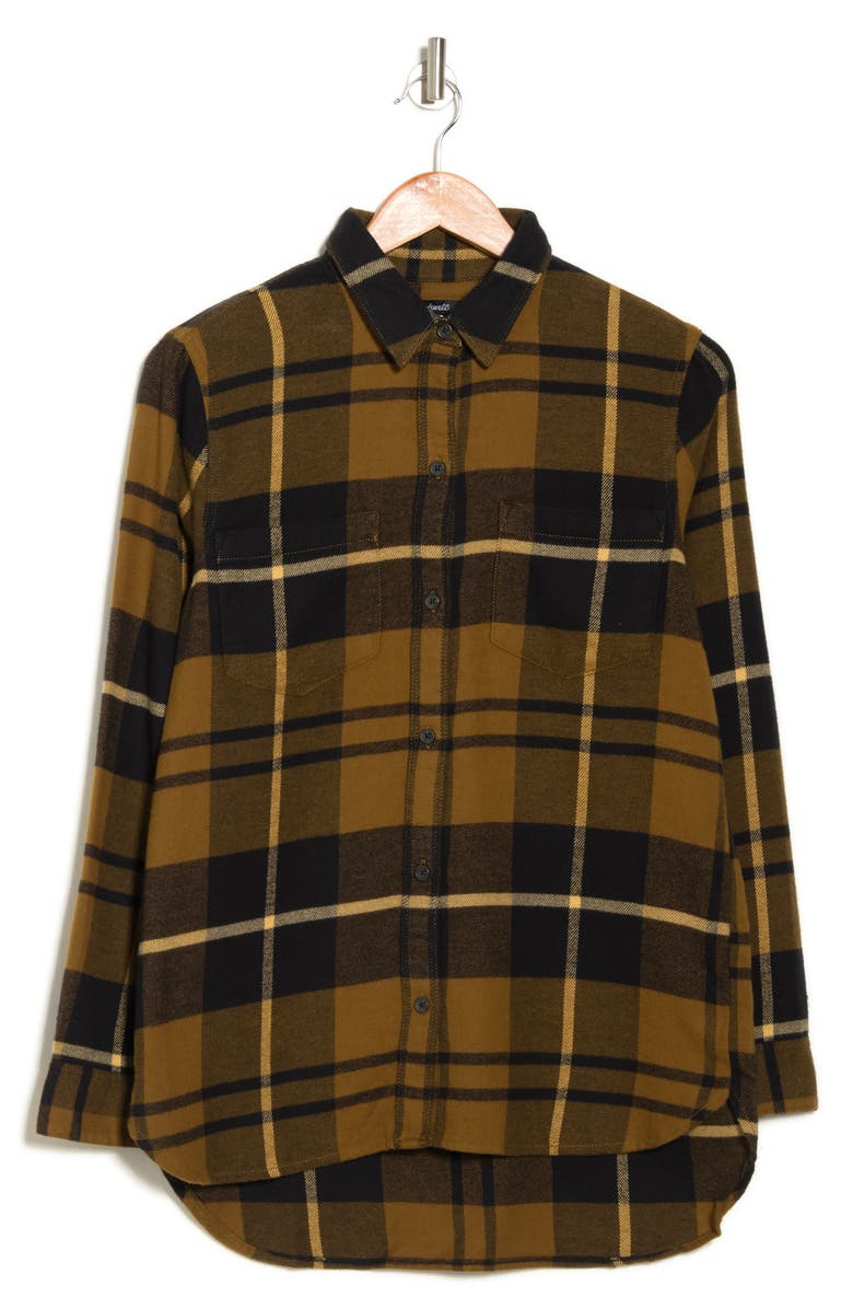Madewell Classic Plaid Ex-Boyfriend Shirt, Alternate, color, 
