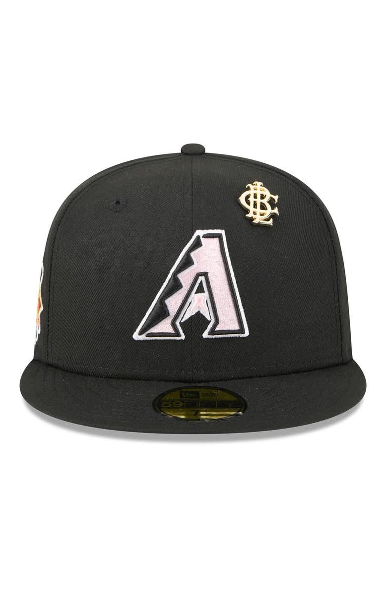 New Era Men's New Era Black Arizona Diamondbacks 2025 Big League Chew 59FIFTY Fitted Hat, Alternate, color,