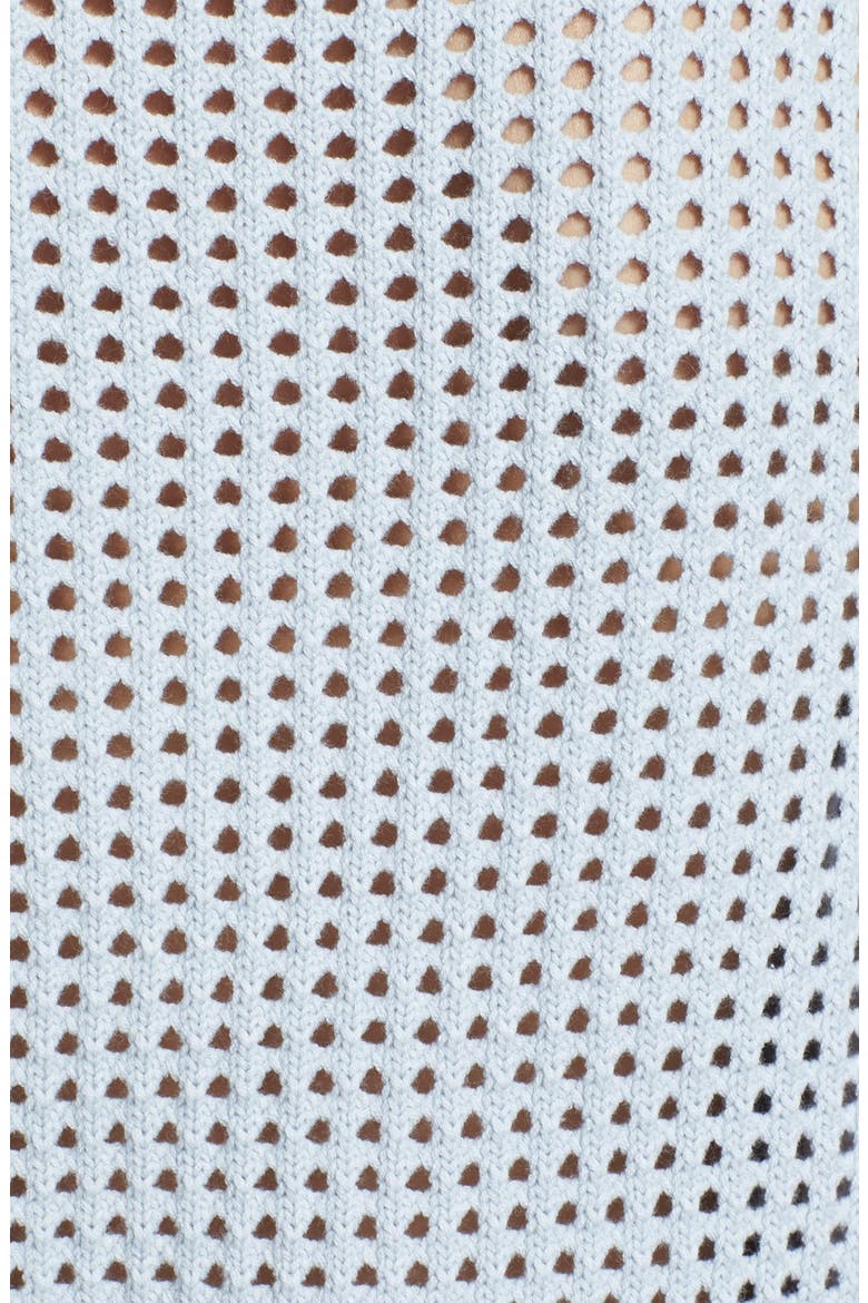 Crop Mesh Pullover, Alternate, color, POWDER BLUE