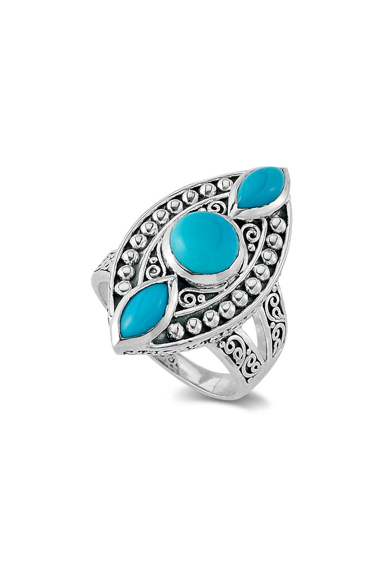 Sleeping Beauty Turquoise Ring, Main, color, TURQUOISE