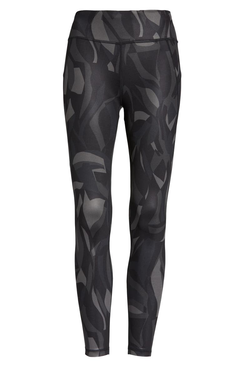 All Day High Waist 7/8 Leggings, Alternate, color, BLACK CARVE PRINT