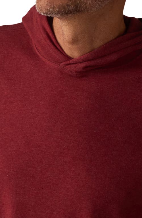 The Normal Brand Puremeso Essential Hoodie In Red