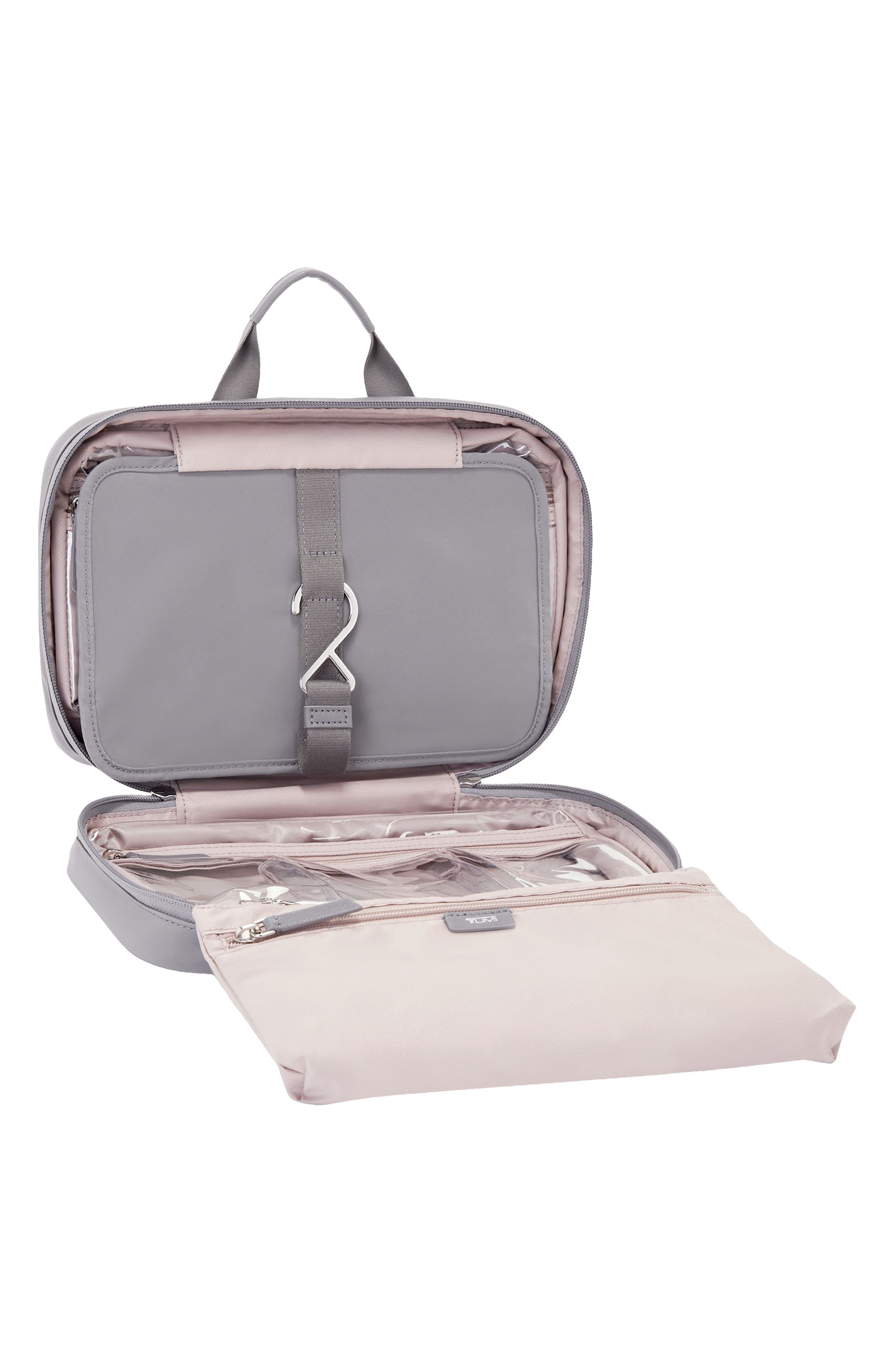 TUMI Madeline Nylon Cosmetics Bag, Alternate, color, 