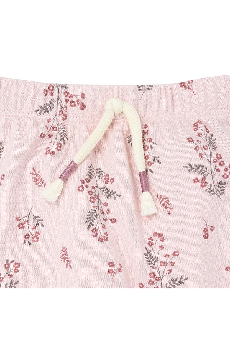 Peplum Top And Pants Set, Alternate, color, Blush