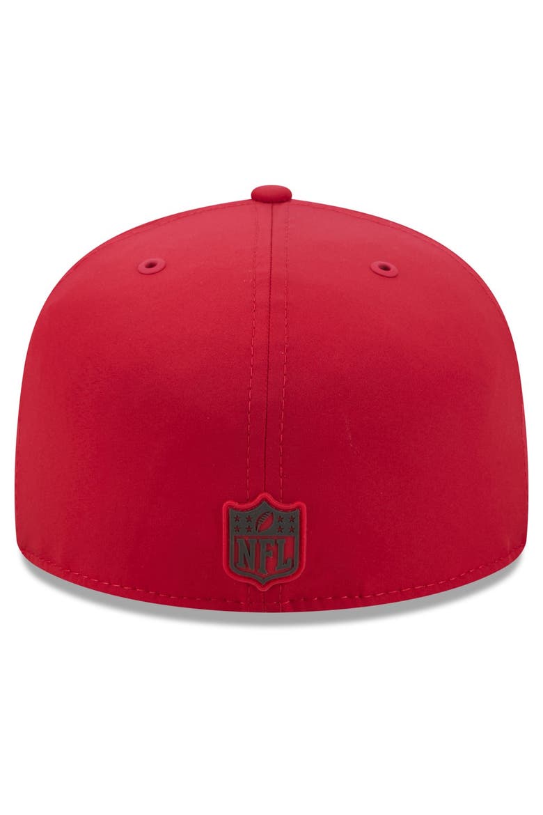 Men's New Era Red Tampa Bay Buccaneers 2026 Sideline 59FIFTY Fitted Hat, Alternate, color, Red