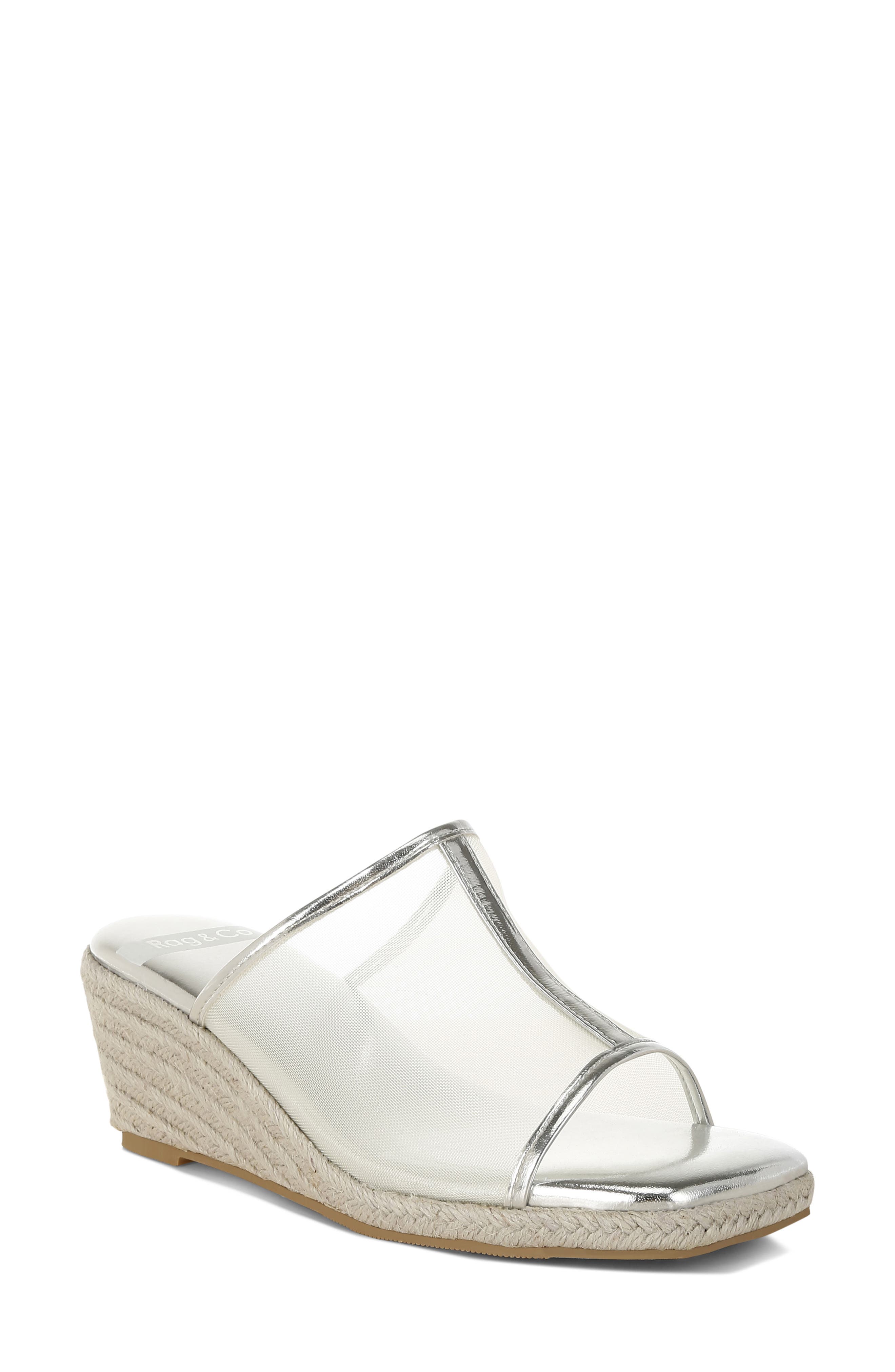 Rag & Co Seraphine Espadrille Wedge Sandal