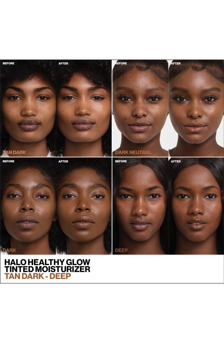 Smashbox Halo Healthy Glow Tinted Moisturizer Broad Spectrum SPF 25, Alternate, color, Dark