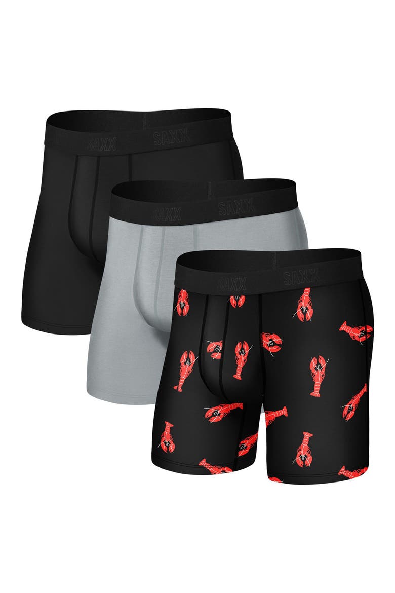 Assorted 3-Pack Undercover Boxer Briefs, Main, color, OH SNAP/ LNR GREY/ BLK