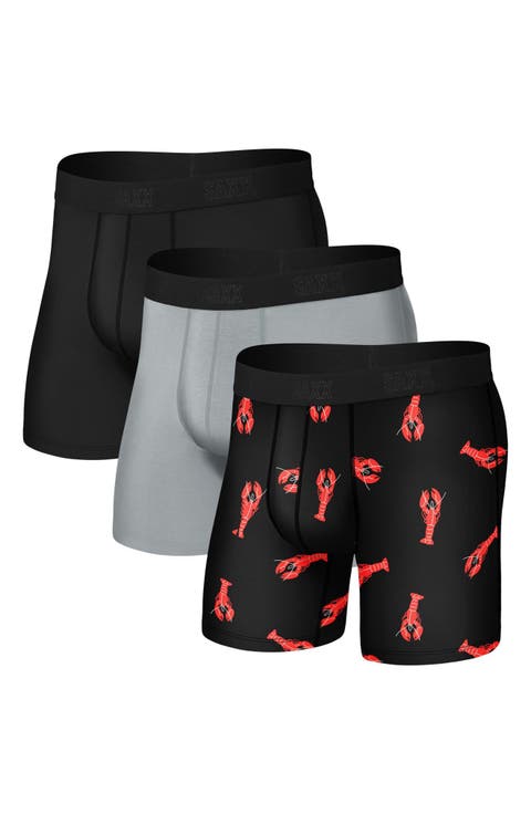 Assorted 3-Pack Undercover Boxer Briefs