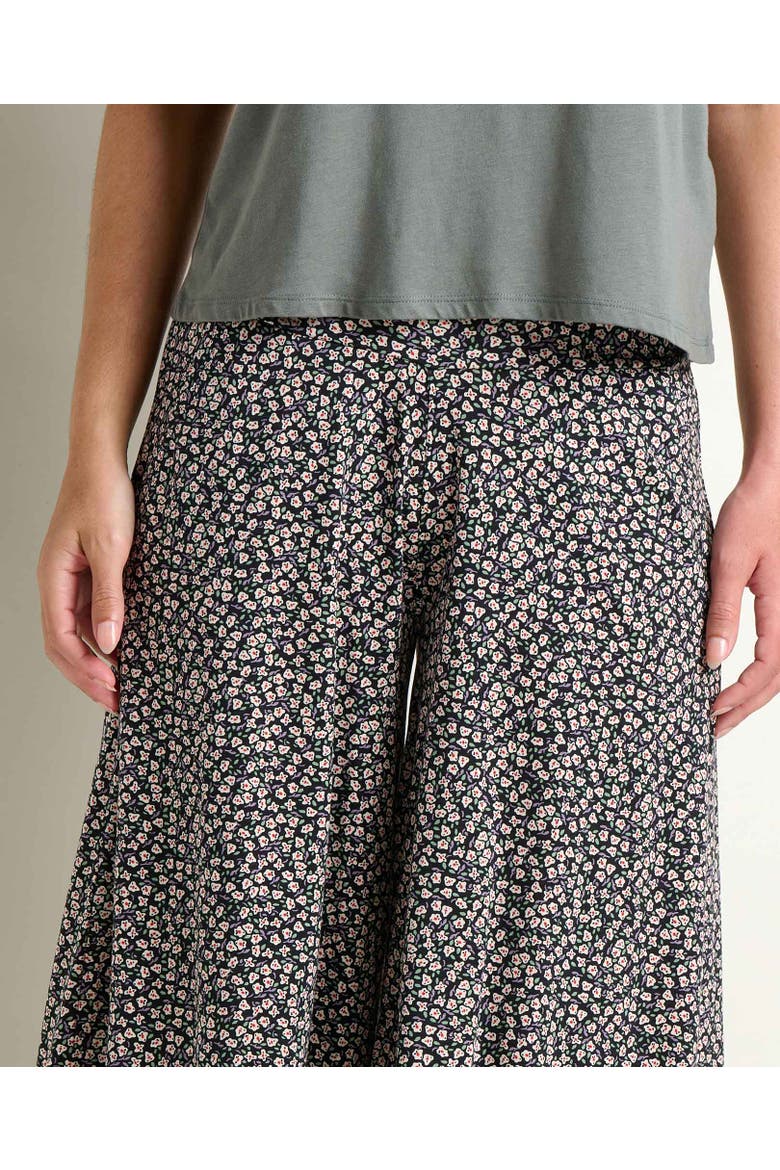 Chaka Culotte Pant, Alternate, color, Salt Ditsy Print