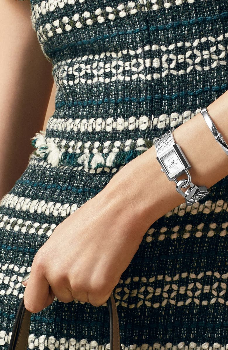 Tory Burch Wrapped Cuff, Alternate, color,