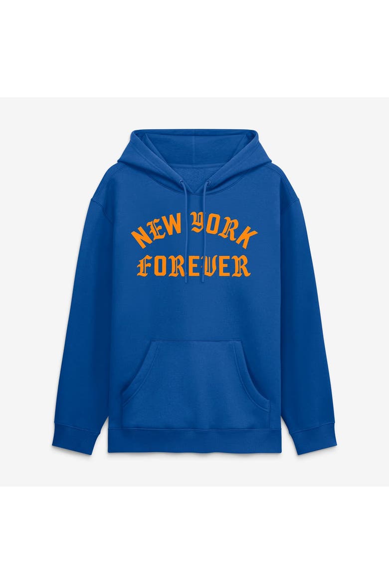 Men's Fanatics Blue New York Knicks NY Forever Legacy Hoodie, Alternate, color, Blue