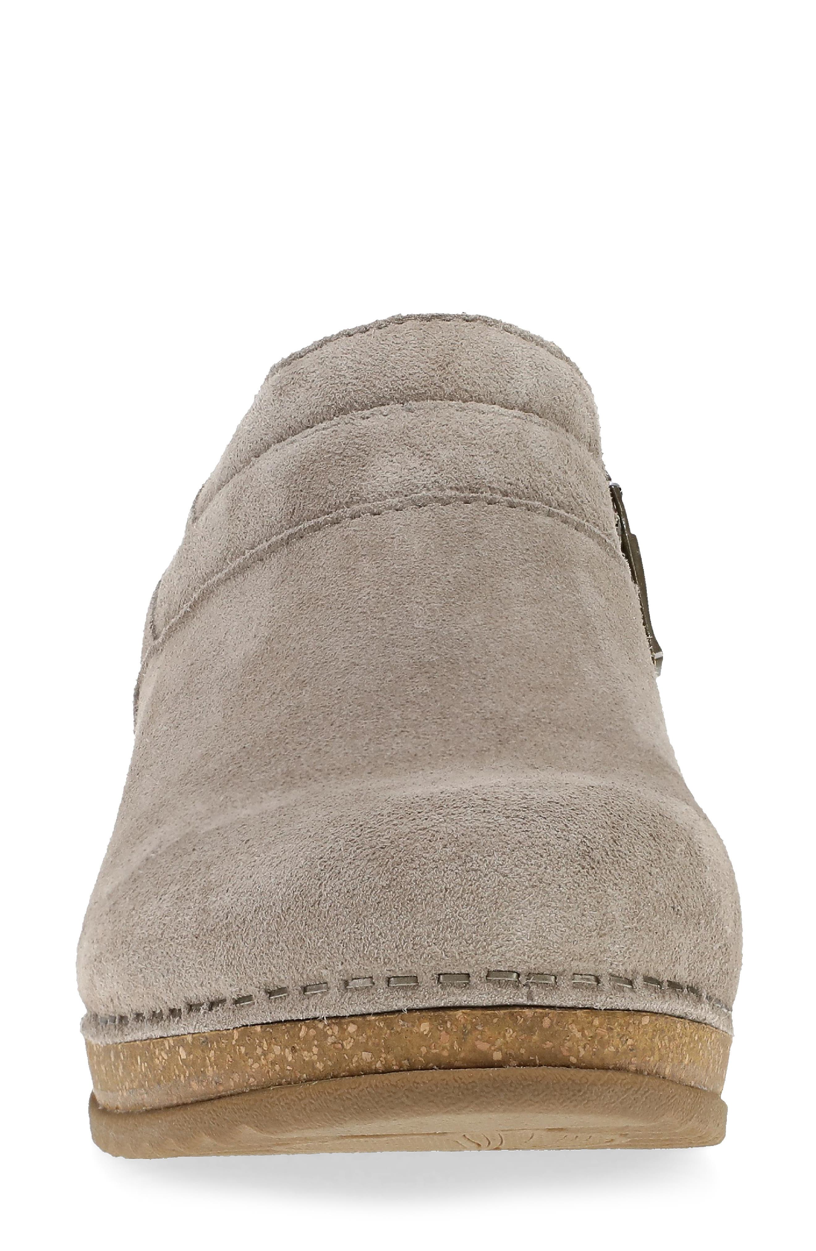 Dansko Muriel Bootie, Alternate, color, Taupe Suede