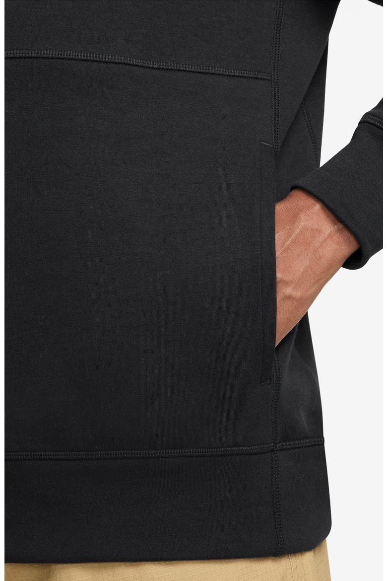 Club Varsity Hoodie, Alternate, color, BLACK/ WHITE