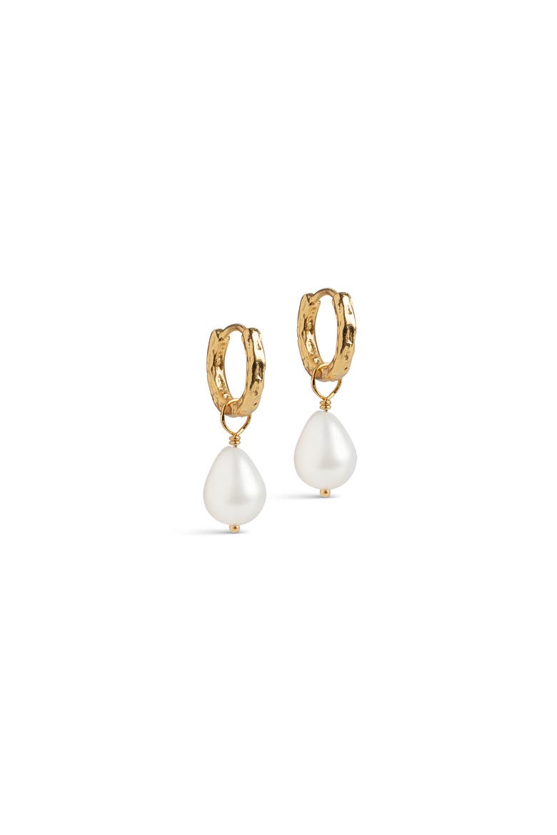Significant Pearl Hoops, Main, color, Pearls