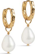 ENAMEL Copenhagen Significant Pearl Hoops