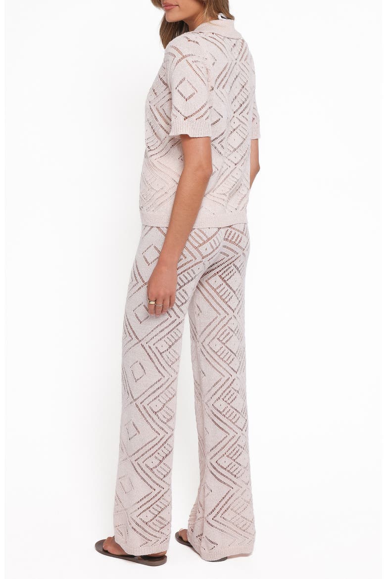 Briony Button-Up Shirt & Pants Set, Alternate, color, CREAM