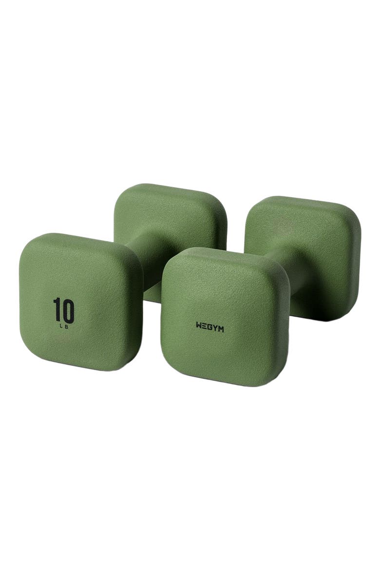 SafeGrip Dumbbells, Main, color, Forest