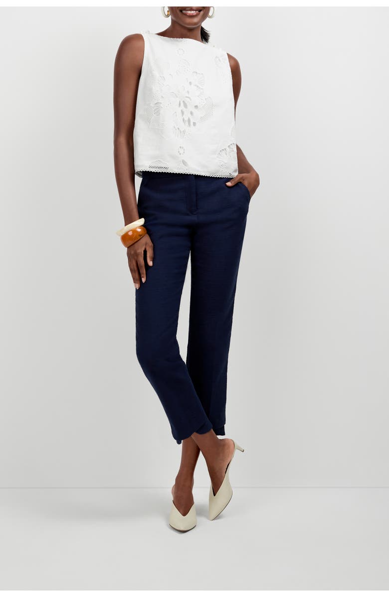 Trina Turk Alessandra Top, Main, color, Whitewash