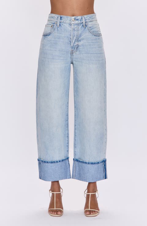 Ryder High Waist Straight Leg Jeans (Sunrise) (Petite)