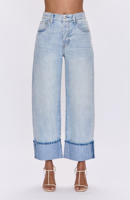 Pistola Ryder High Rise Cuffed Straight Jeans In Essex