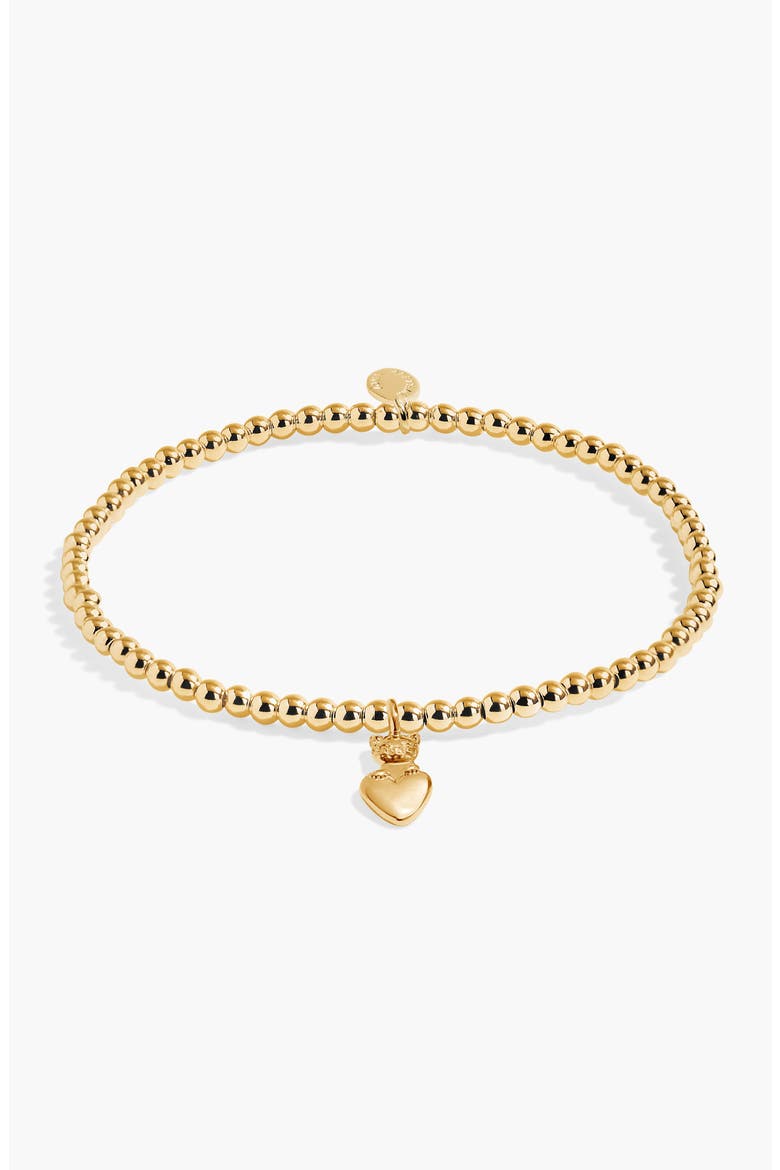 A Little 'Paw-Fect Cat Mom' Bracelet, Alternate, color, Gold Plated