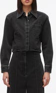 3.1 Phillip Lim Cropped Denim Shirt Jacket