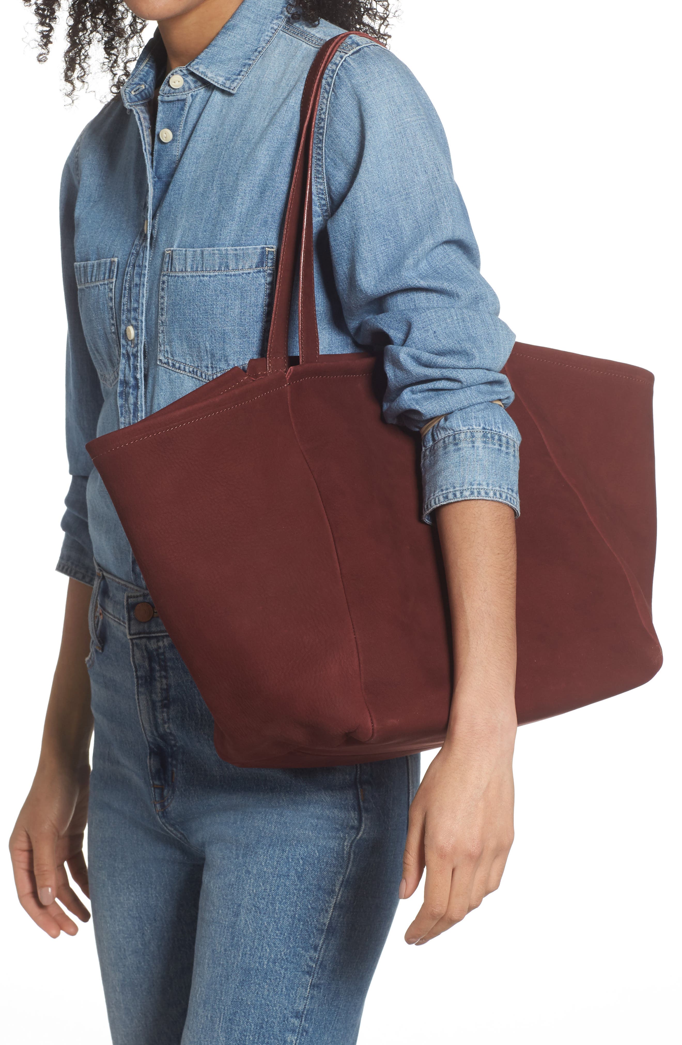 The Carryall Tote, Alternate, color, PINOT NOIR