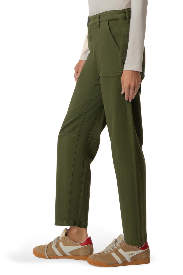 Ashton High Waist Crop Barrel Jeans, Alternate, color, TUSCAN GROVE
