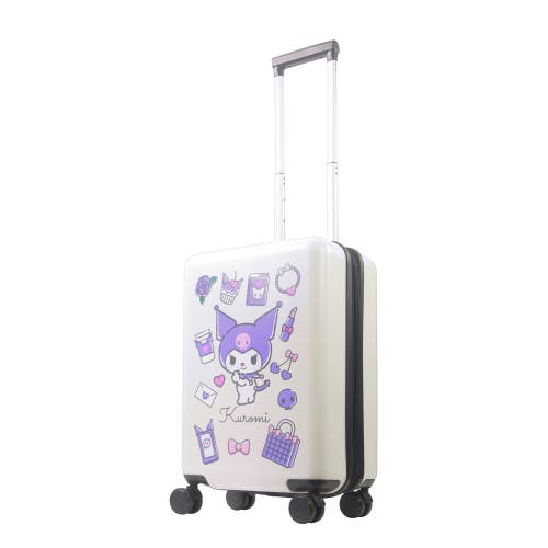 Ful Sanrio Kuromi & My Melody 22.5" Hardside Carry-On Spinner in Black 