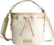 Tommy Bahama Soft Woven Drawstring Bucket Bag