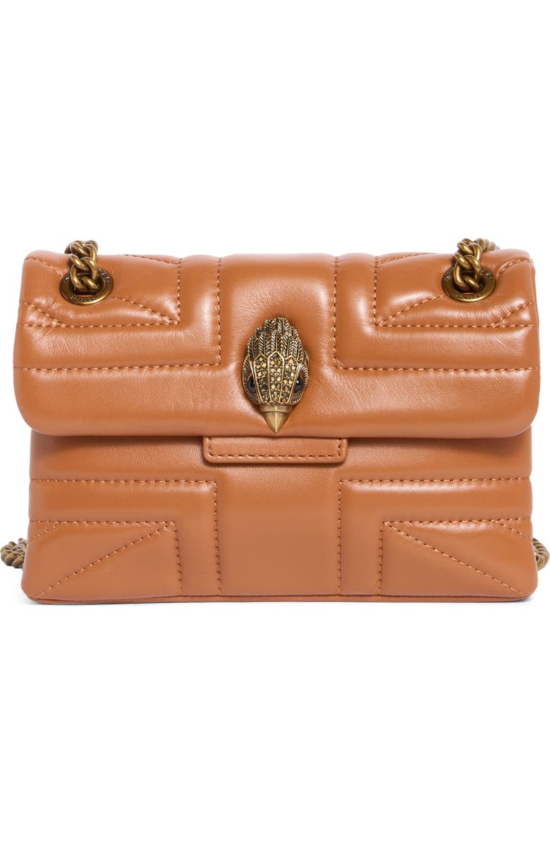 Kurt Geiger London Mini Union Jack Crossbody Bag, Main, color, Light/ Pastel Brown