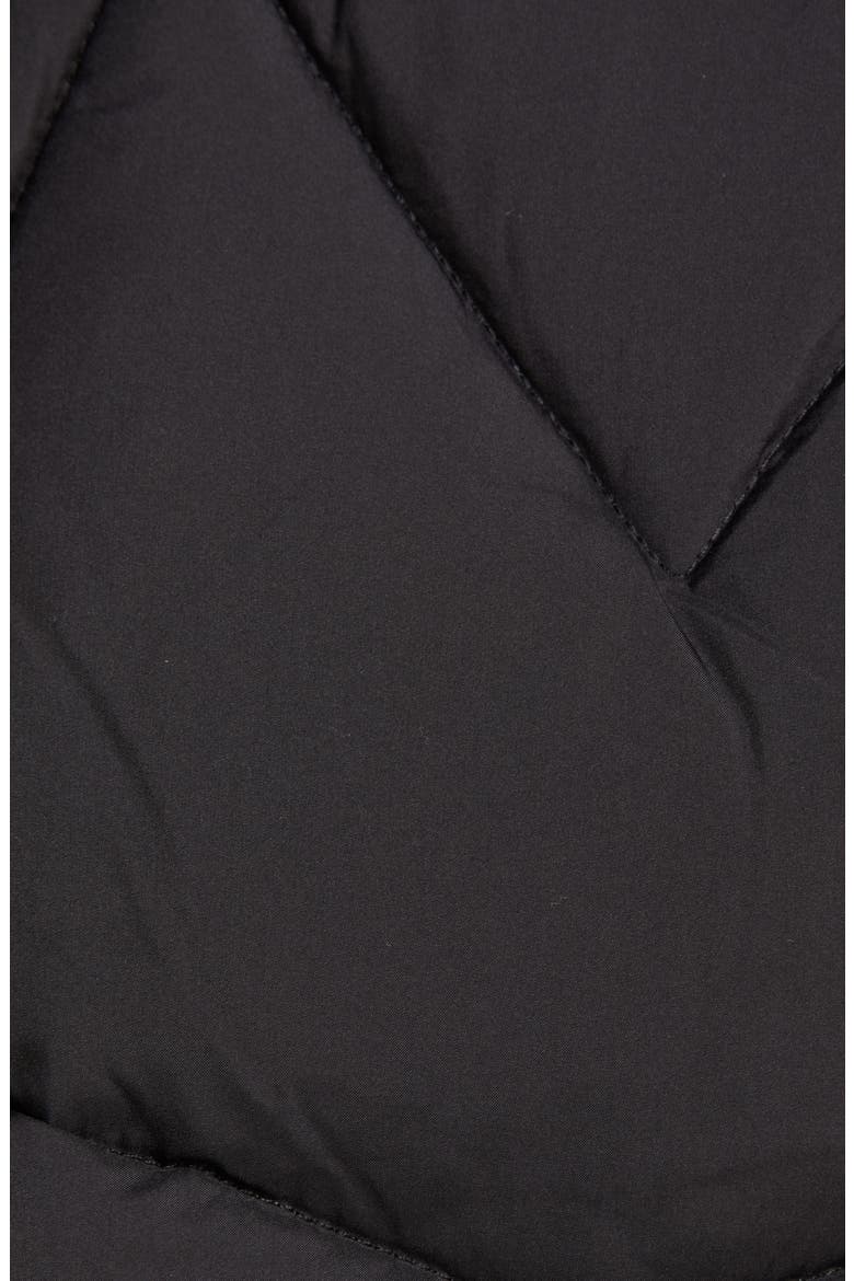 Quilted Puffer Vest, Alternate, color, BLACK