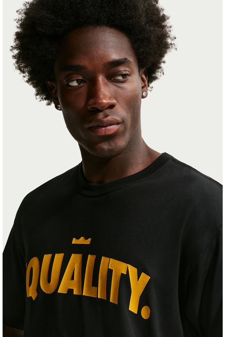 LeBron 'Honor the King' Graphic T-Shirt, Alternate, color, BLACK