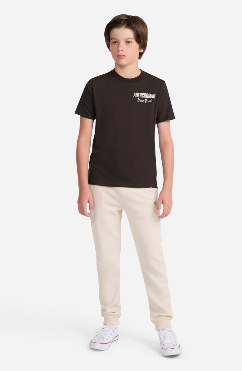 abercrombie kids Kids' Rec League Graphic T-Shirt, Alternate, color, After Dark