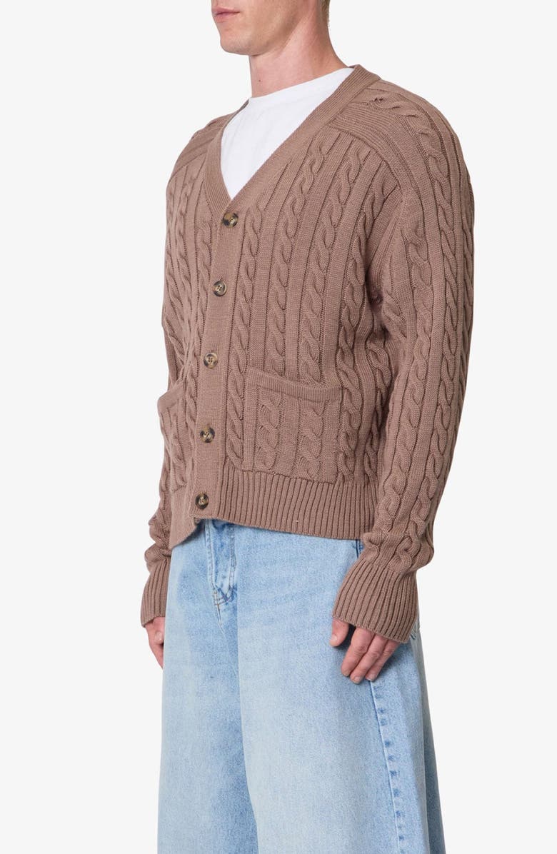 mnml Cable Cardigan, Alternate, color,
