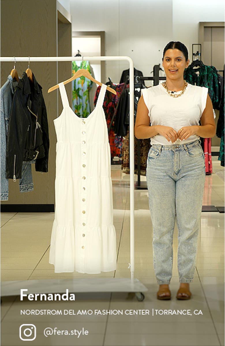 Violet Cotton Sundress, sales video thumbnail